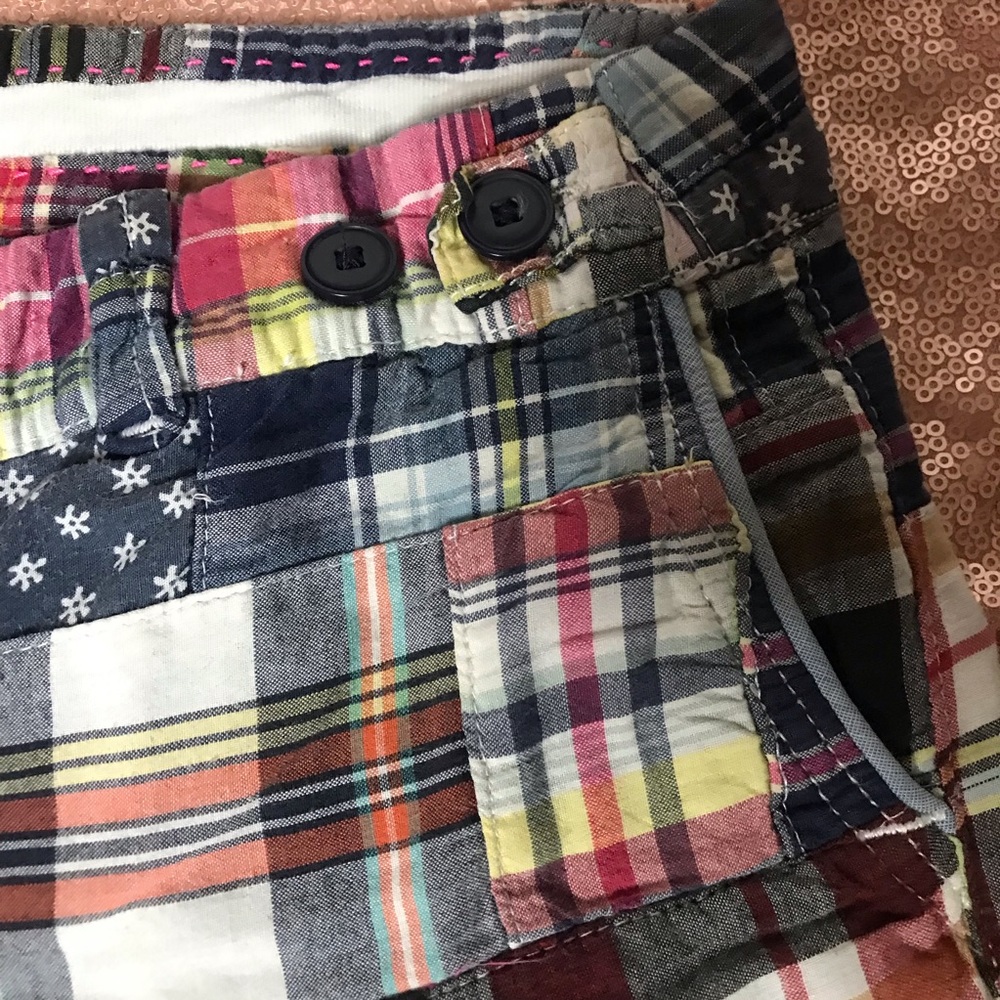 American Eagle Patchwork Short Shorts - image 8